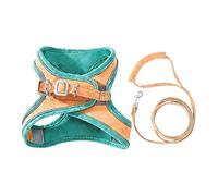 Secure Pet Vest, Outdoor Travel Set, Padded Chest with Lead Hook, Lightweight Easy Wear Harness, Comfortable Fabric Link with Sturdy Build, Escape Proof Accessory for Indoor and Garden