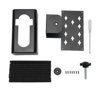 Secure Video Doorbell Mount | Renter Compatible Doorbell Holder for Apartments/Houses/Businesses | No Drill Installation, ABS & Stainless Steel