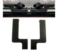 Secure Window Locks - Anti Theft RV Accessories for Camping | Black ABS with Compact Size, Caravan Latch Security, Family Protection Tool, Travel Trailer Road Trip Outdoor Sleeping Accessory