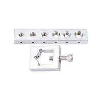 Secure Wire Drill Guide Set VS559 | High Hardness Metal Jig for Nut & Bolt | Secure Locking Wire Tool for Aircraft/Motorcycle Repair | M6 to M12 Thread