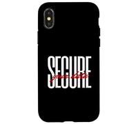 Secure Your Data Cybersecurity Expert Infosec Encrypted Chat Coque pour iPhone X/XS