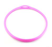 Secure Your Dive Gear Collier tour de cou en silicone pour équipement de plongée Rose