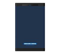 SecureData SecureDrive BT Disque SSD 250 Go crypté USB 3.0 Ext Drive FIPS 140-2 niveau 3 Déverrouillage via application téléphonique Conforme à la norme TAA, CJIS, HIPAA, CMMC, conforme au RGPD