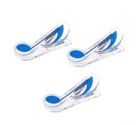 Sécurisez vos partitions avec ces pinces à ressort, lot de 3 pièces adaptées aux besoins des joueurs de guitare et de violon (note de huitième bleu)