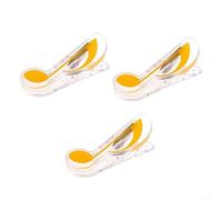 Sécurisez vos partitions avec ces pinces à ressort, lot de 3 pièces adaptées aux besoins des joueurs de guitare et de violon (huitième note jaune)