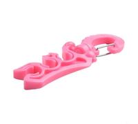 Sécurisez votre équipement avec le clip de plongée, double support fiable pour fixation de tuyau BCD (rose)