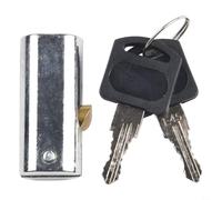 Sécurisez votre vitrine de placard avec serrure à 2 clés pour la protection de porte coulissante