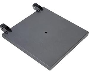 Securit 40 x 42 cm en acier avec revêtement "affichage avec Base et roulettes