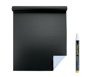 Securit 942290 - Rollo de pizarra autoadhesivo, 100 x 45 mm