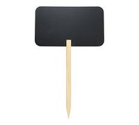 Securit Pancarte ardoise Silhouette Rectangle, 1 feutre craie liquide blanc inclus, Multicolore G