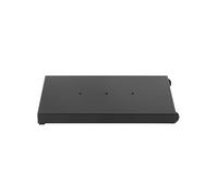 SECURIT - Base à Roulettes pour Porte-Menu Extérieur - Acier - Noir | Roues Incluses - Pour Écran LED Black Star XXL - Restaurant, Café, Bar