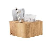 Securit Bloc-présentateur de factures en Bois, 7 x 8 x 8 cm