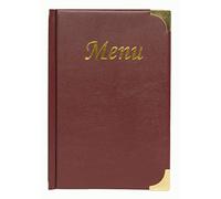 Securit Basic A5 Protège-menu, 4 Inserts Fixes (présente 8 Pages A5)