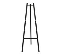 Securit Chevalet sur pieds finition laquée Noir 165 cm
