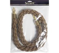 Securit Cordon de barrière Classic Range Bout chromé Bronze