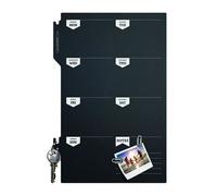 Securit Tableau Semaine Planner – Noir