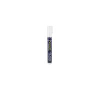Securit Feutre-Craie Waterproof Medium, Blanc Noir