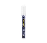 SECURIT - Feutre Craie Waterproof - Pour Restaurants, Hôtels, Bars, Cafés - Pointe Media - 2-6 mm - Non Toxique - Blanc