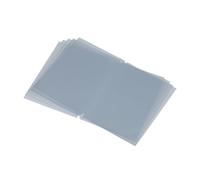 SECURIT - Inserts Avec Pochettes Transparentes Doubles A5 - Pour Porte-Menu, Carte des Vins - Pour Café, Bar, Restaurant - Lot de 10, Trasparente
