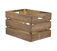 Securit Caisse en bois Tablecaddy – Grande laquée vintage – 22 G
