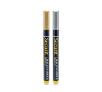 Securit Feutres-craie à encre liquide – Taille de mine 1-2 mm – Lot de 2