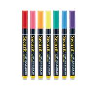 Securit Marqueurs à craie liquide Original SMA100 – 1-2mm – 7 couleurs – 7 pièces