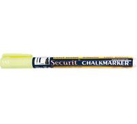 Securit Marqueur Craie Liquide Original Small Ogive 1 - 2 Mm Jaune