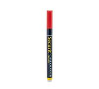 Securit Marqueur craie liquide, rouge, petite pointe 1 mm