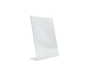 Securit PFT-A 4 Porte-affiche en forme de L Transparent Format A4 Orientation portrait En forme de L