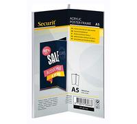 Securit PFT-ACY-A5 Support de table à 3 côtés ACRYLIC Format A5