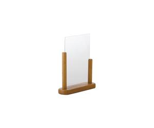 Securit PFT-TE-ME Cadre photo de table en bois dur avec finition teck laqué Format A5