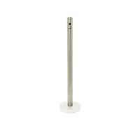 Securit Poteau cendrier en acier inoxydable 100 cm