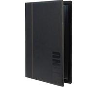 Securit Protège-Menu Simili Cuir de la Gamme Tendance - A4, 1 Double Insert Inclus (présente 4 Pages A4)