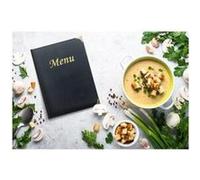 Securit securit protège-menus basic, a4, bordeaux noir G