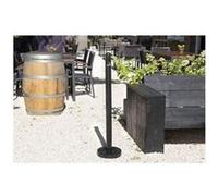 Securit fumer Post inox 100 cm-Noir