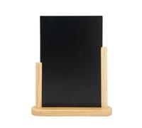 Securit Tableau de table en hêtre laqué double face compact 32x27x7 cm
