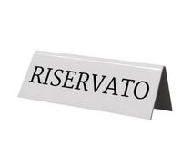 Securit Tableau Noir de Table en Italie réservation, Supports, Lot de 5