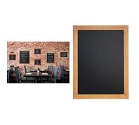 Securit Tableau noir mural finition laquée 60 x 80 cm Teck