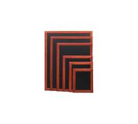 Securit Tableau noir mural finition laquée Acajou 70 x 90 cm