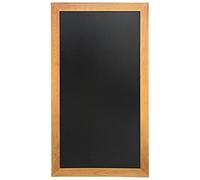 Securit Tableau noir mural finition laquée Ébène 56 x 100 cm