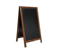 SECURIT - Tableau sur Pied en Bois d' Laqué "Deluxe" - Coloris Marron Foncé