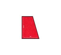 Securit - Tapis - pour Bars, Restaurants, Pubs, Magasins - Antidérapant Robuste - 200x90 cm - Couleur Rouge