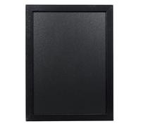 Securit Wbw-Bl-30-40 Tableau À Craie Et Accessoires Noir Bois