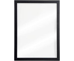 Securit Woody verre - bois finition Laqué - Feutres-craie Blanc et Noir + Kit de Montage Inclus - 40x60cm