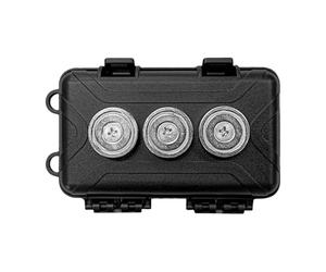 Sécurité avec support magnétique pour clés : cacheur de voiture étanche avec aimant puissant et joint sécurisé | Rangement caché sous le véhicule, voyage en plein air, garage à la maison,