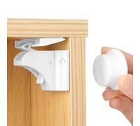 Sécurité Bébé Placard Bloque Porte,10 serrures + 2 Clés Serrures de sécurité enfants, Enfant Magnétique Cabinet de Sécurité, Sécurité Enfant Tiroir Armoires Verrous