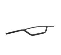 sécurité d'autoroute de Moto Guidon Universel pour Moto 7/8" 22 Mm Style Rétro Vintage pour Scooter Motocross Café Racer Old School(Black)