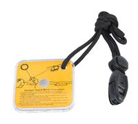 SéCurité De Miroir De Signal De RéFlecteur Acrylique De Survie En Plein Air Avec Sifflet De LanièRe