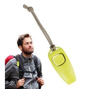 Sécurité De Survie Whistle - Houstauge Léger Fort, Imperméable | Accessoire en Plein Air Multifonctionnel pour Hommes, Femmes, Le Camping, La Randonnée, Situations d'urgence, Activités