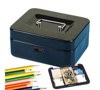 Sécurité de voyage - Portable avec code, boîte de dépôt pour billets, cartes, bijoux, clés, compact personnel | Coffre-fort portable